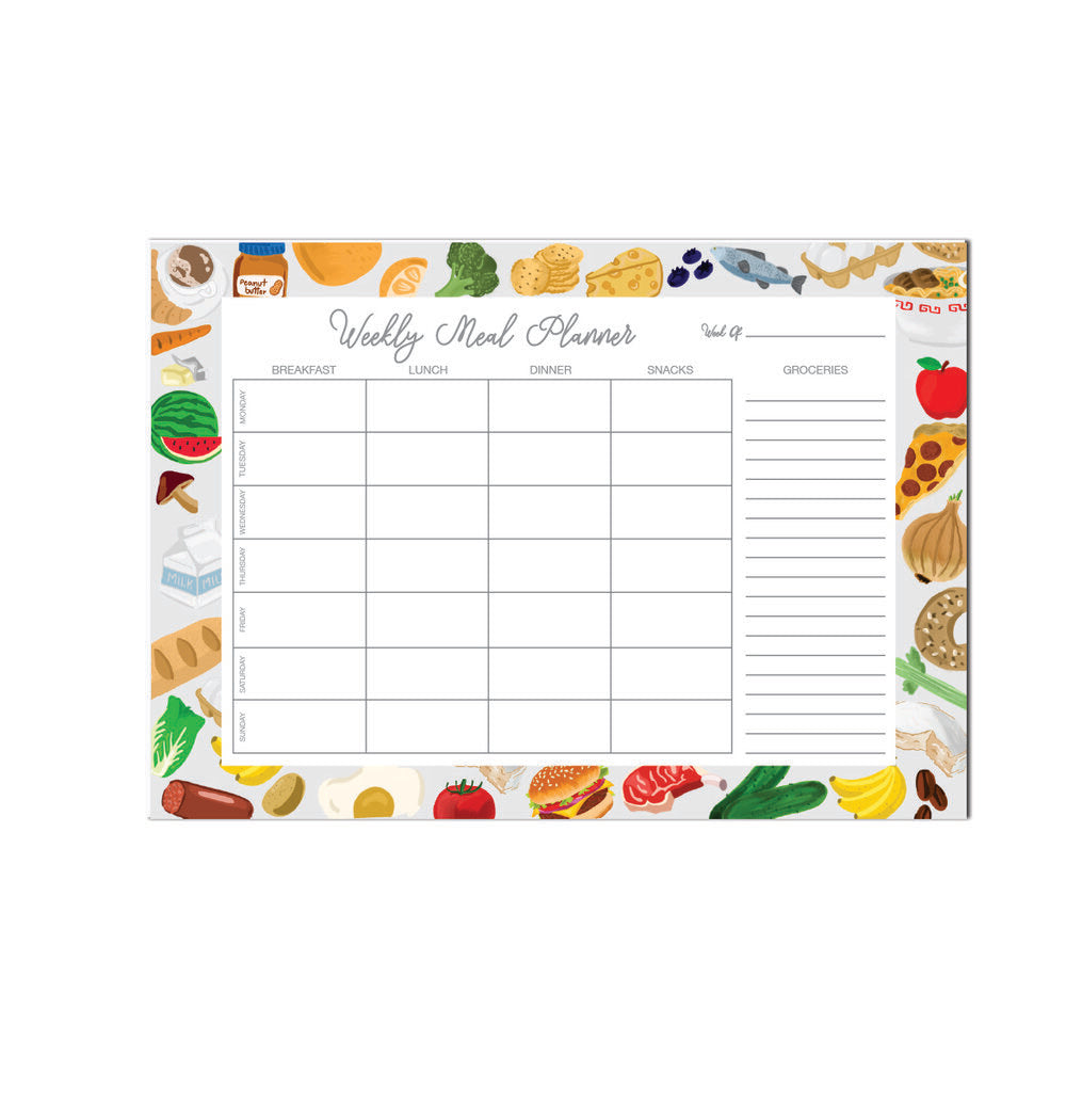 Meal Planner 52 Pages
