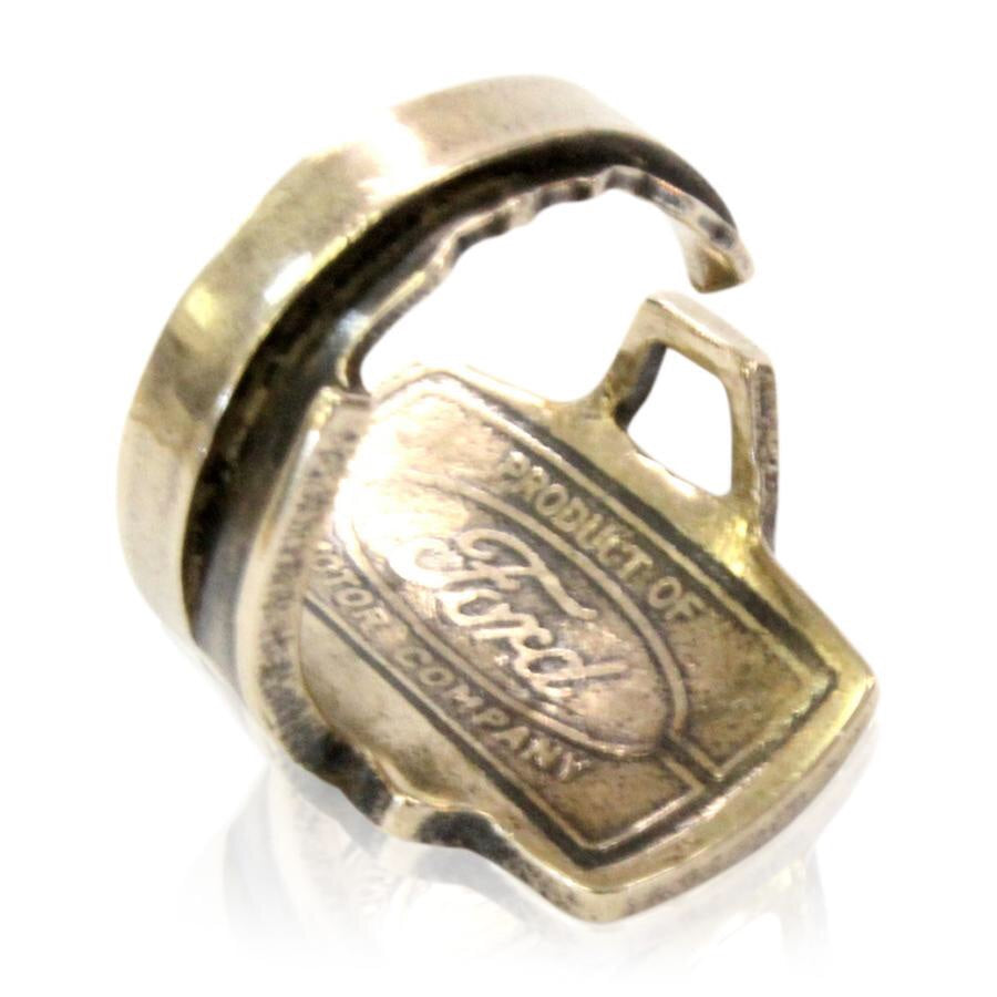 Bronze Vintage Ford Mustang Key Ring