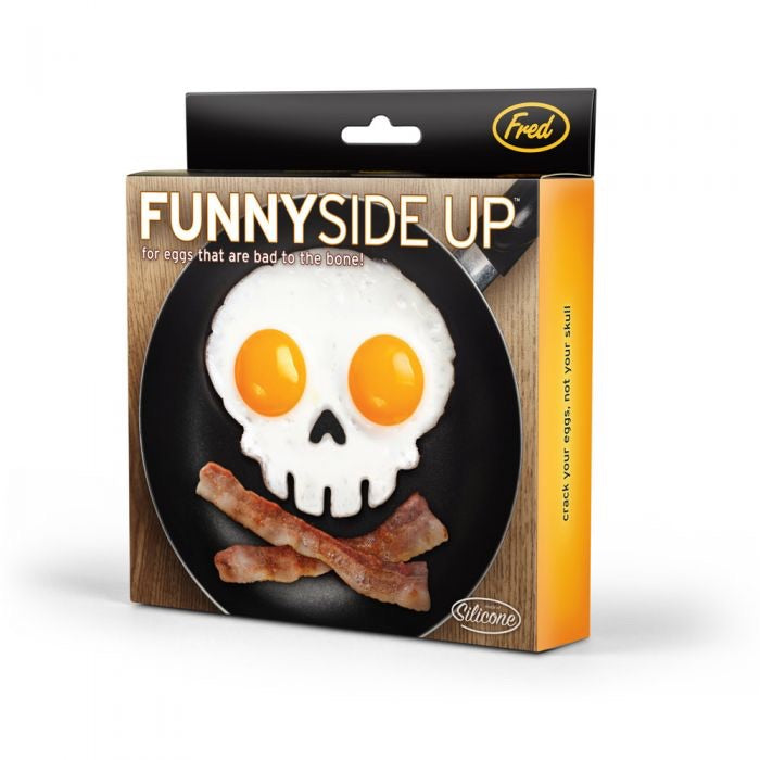 Funny Side Up Skull