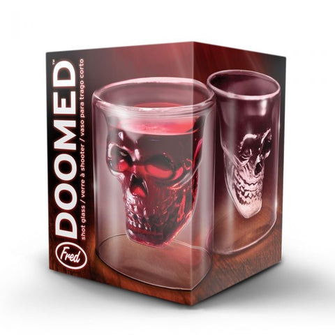 Buy the Fred And Friends - Doomed Skull Shot Glass (Freddoom) 728987019050  on SALE at www.