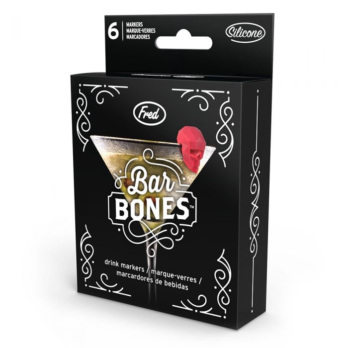 Bar Bones Skull Drink Markers