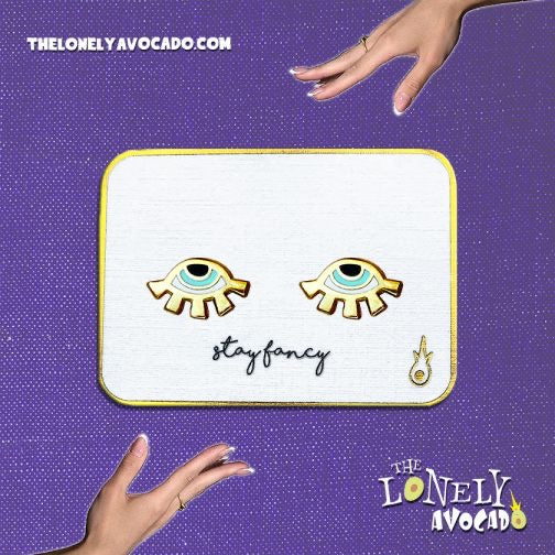 Egyptian Eye Earrings